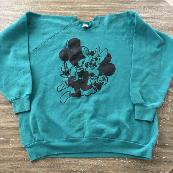 Vintage 90s Seditionaries Vivienne Westwood Mickey Minnie Sex Sweatshirt XL - Picture 1 of 5